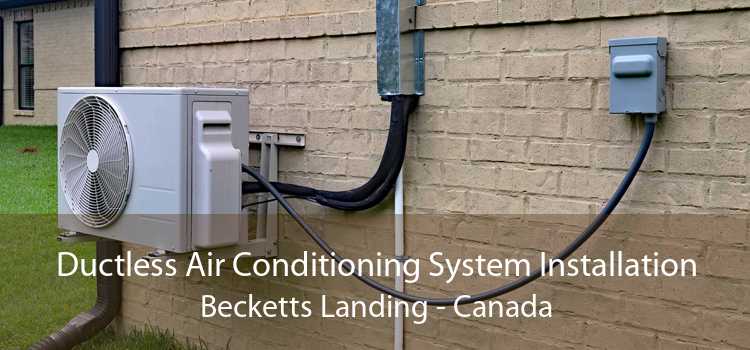 Ductless Air Conditioning System Installation Becketts Landing - Canada