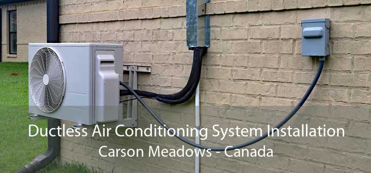 Ductless Air Conditioning System Installation Carson Meadows - Canada