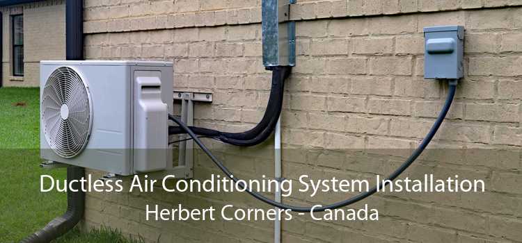Ductless Air Conditioning System Installation Herbert Corners - Canada