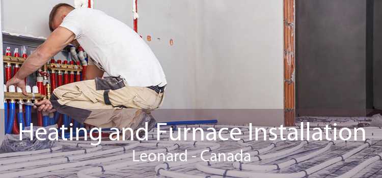 Heating and Furnace Installation Leonard - Canada